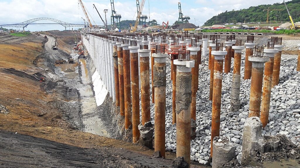 Ensayos de integridad del hormigón - Terminal Internacional de Contenedores de PSA Puerto Rodman