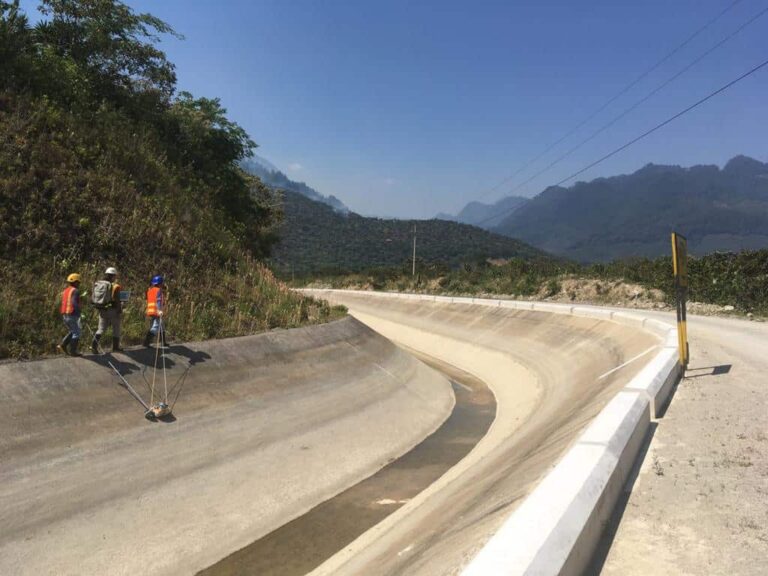 Estudio con georradar (GPR). Central Hidroeléctrica Palo Viejo, Guatemala