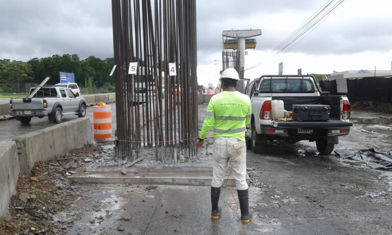 Control de calidad del concreto mediante Ensayos de Integridad del Hormigón – Línea 2 del Metro de Panamá