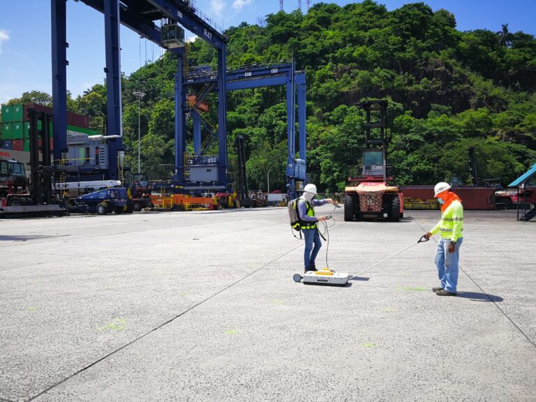 Estudio Georradar (GPR) – Alternativa del cruce de la línea 3 bajo el Canal de Panamá