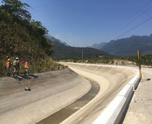 Estudio con georradar (GPR). Central Hidroeléctrica Palo Viejo, Guatemala